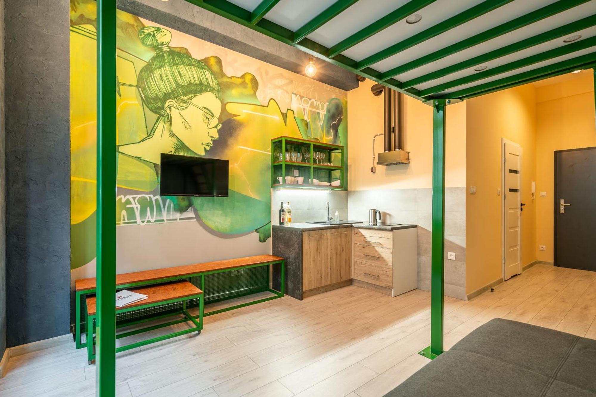 Graffiti Apartments Wrocław Eksteriør bilde